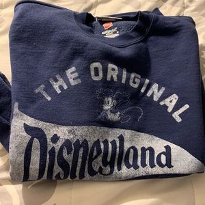 Disneyland Pennant Sweatshirt for Adults Authentic